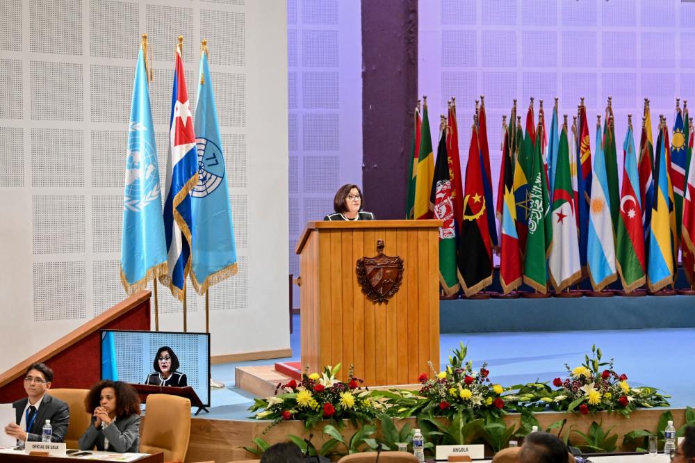 Milli Majlis Chair Sahiba Gafarova’s Speech at G77 + China Summit in Havana